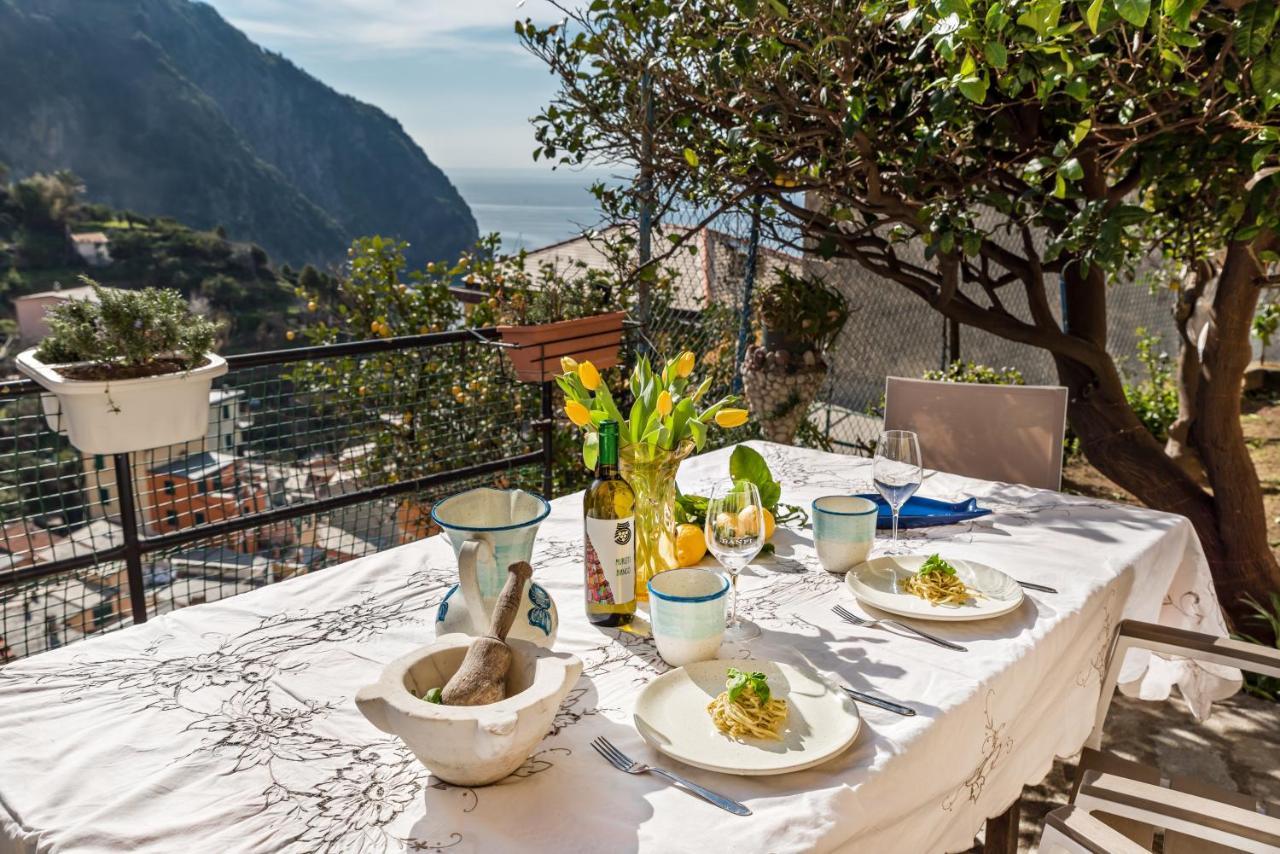 Apartamento Villino Caterina House: Big Terrace Seaview Riomaggiore Exterior foto